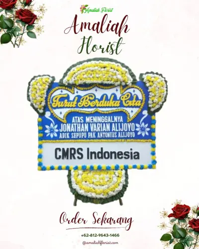 Papan Bunga Duka pemurus luar