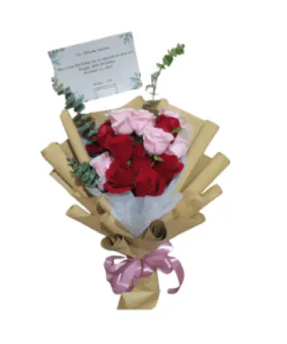 hand buket bunga pemurus luar